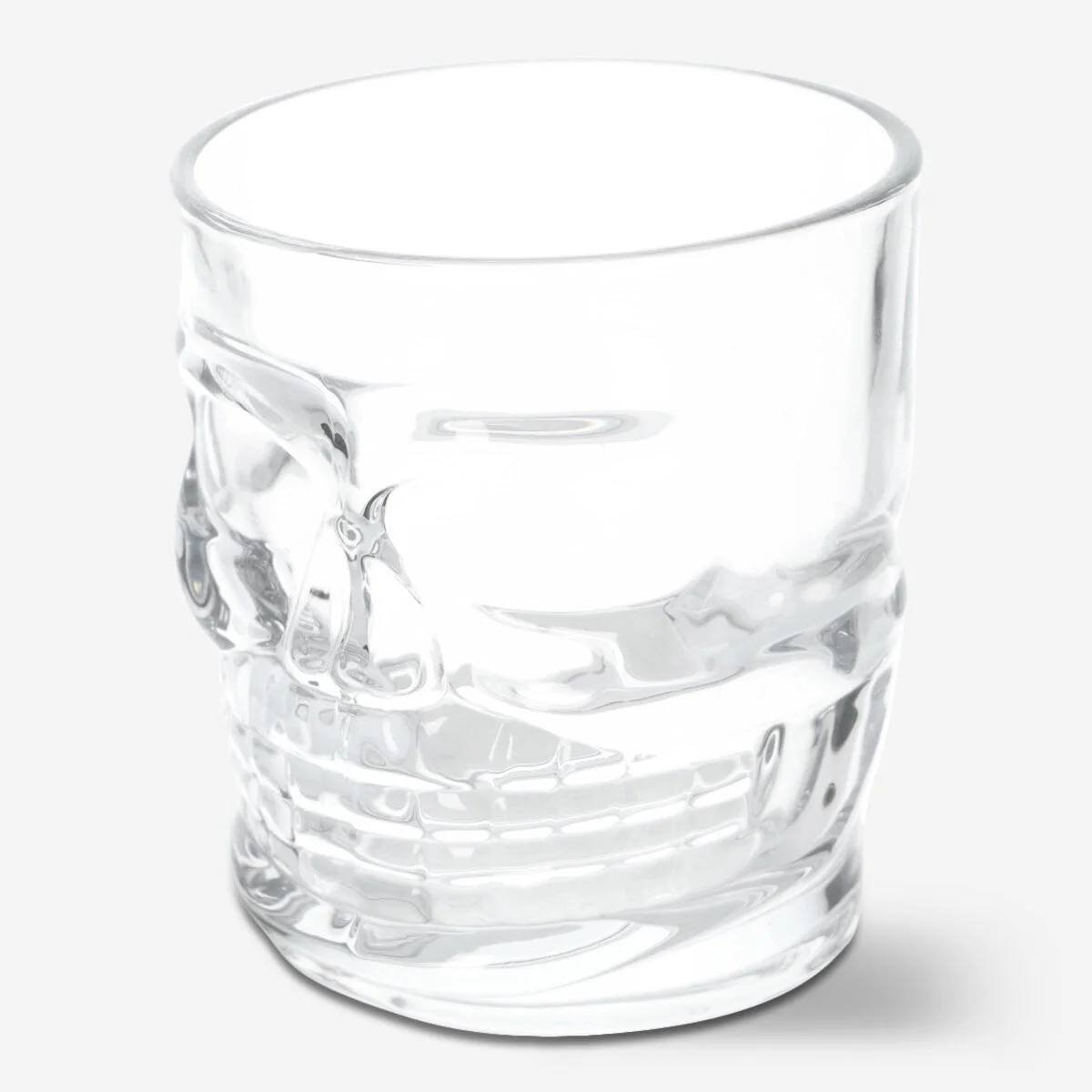 Glass Drinking Skull 280Ml