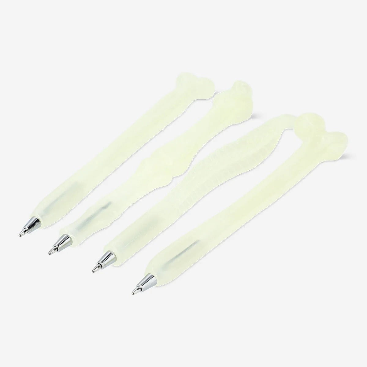 Pens Bones Glow In The Dark 4 Pcs