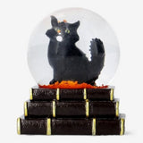 Snowglbe Hllween Rsn Sml Cat On Book(In)