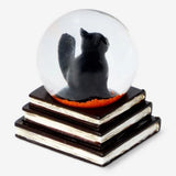 Snowglbe Hllween Rsn Sml Cat On Book(In)