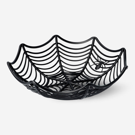 Bowl As Spiderweb Black 27,5 Cm