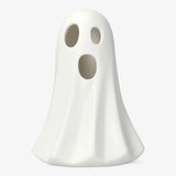 Lantern Led Candle Ceramic Ghost Medium