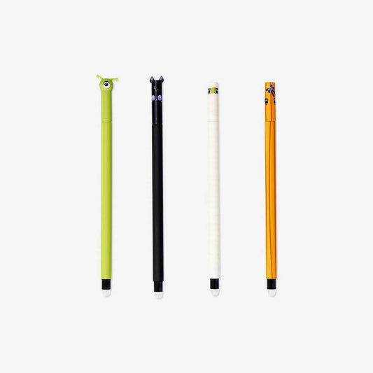 Erasable Gel Pens Little Monsters 4 Pcs