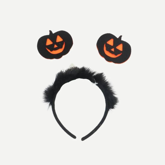 Hairband Pumpkin Feather Adult