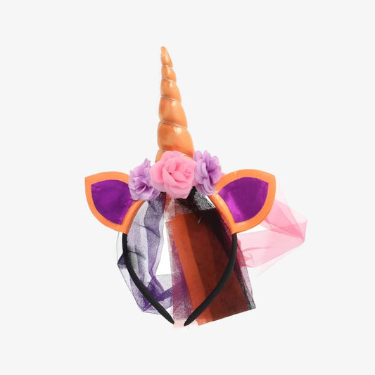 Hairband Dark Unicorn 4-8 Years