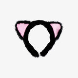 Dress Up Black Cat Ears And Mask Kids