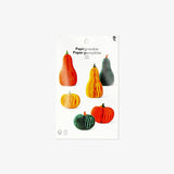 Table Paper Fold Out Pumpkins 6 Pcs