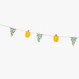 Garland Pumpkin And Check Print 3M