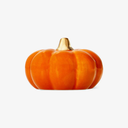 Pumpkin Ceramic Deco Large 8X8X5,5 Cm
