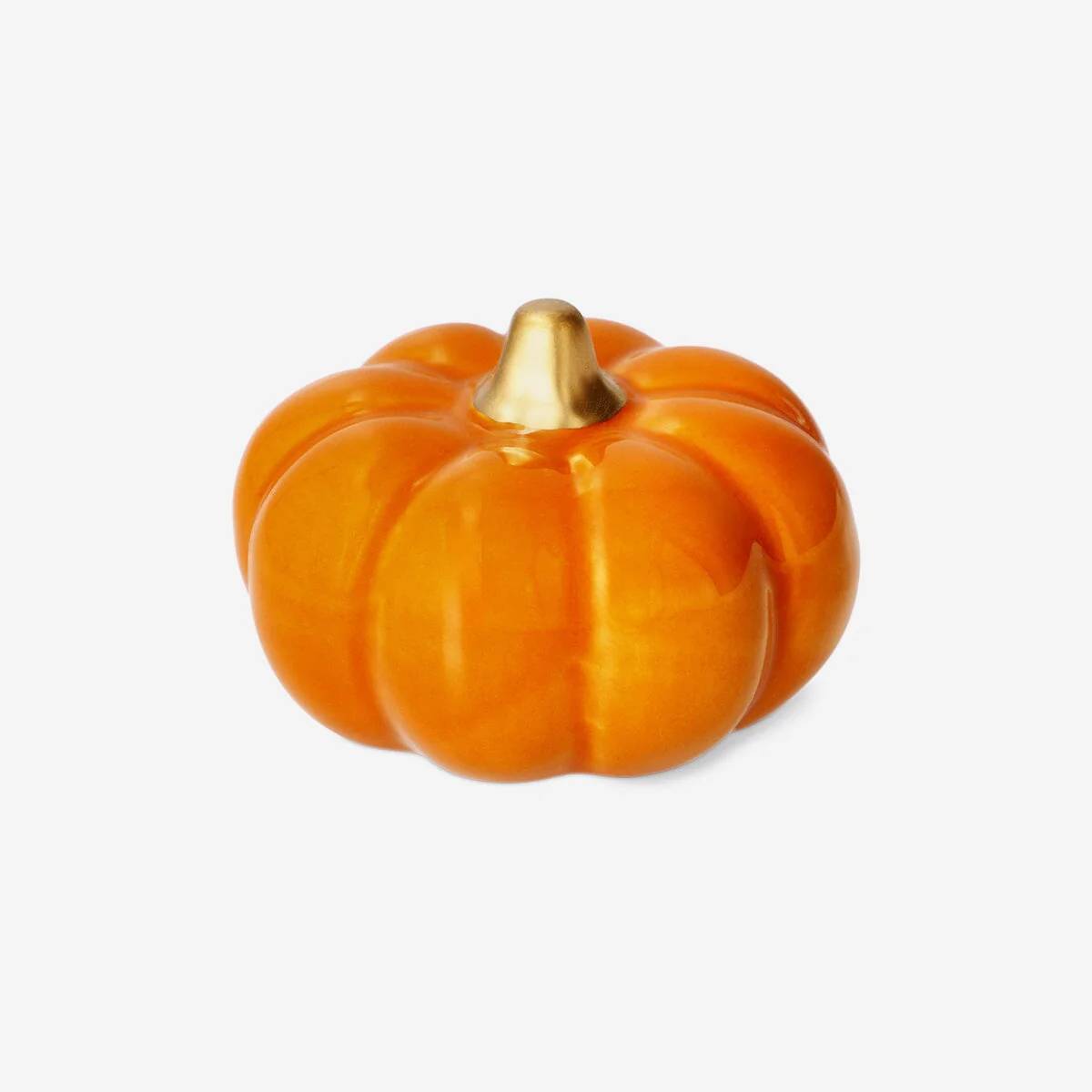 Pumpkin Ceramic Deco Large 8X8X5,5 Cm