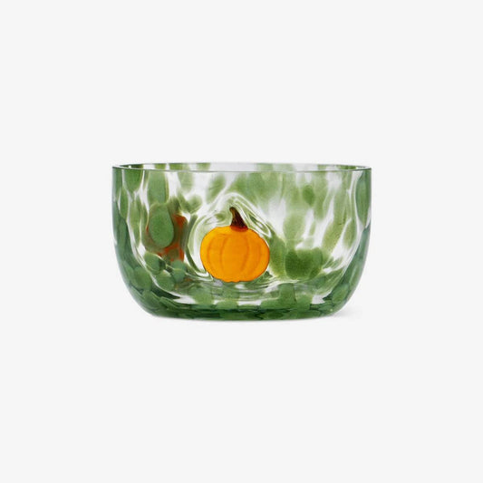 Tealight Holder Glass W Dots