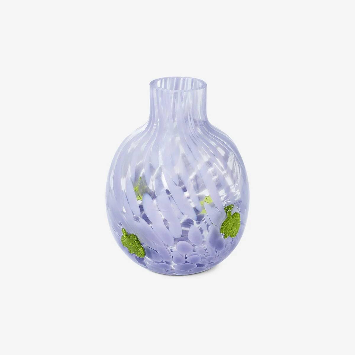 Vase Glass W Dots