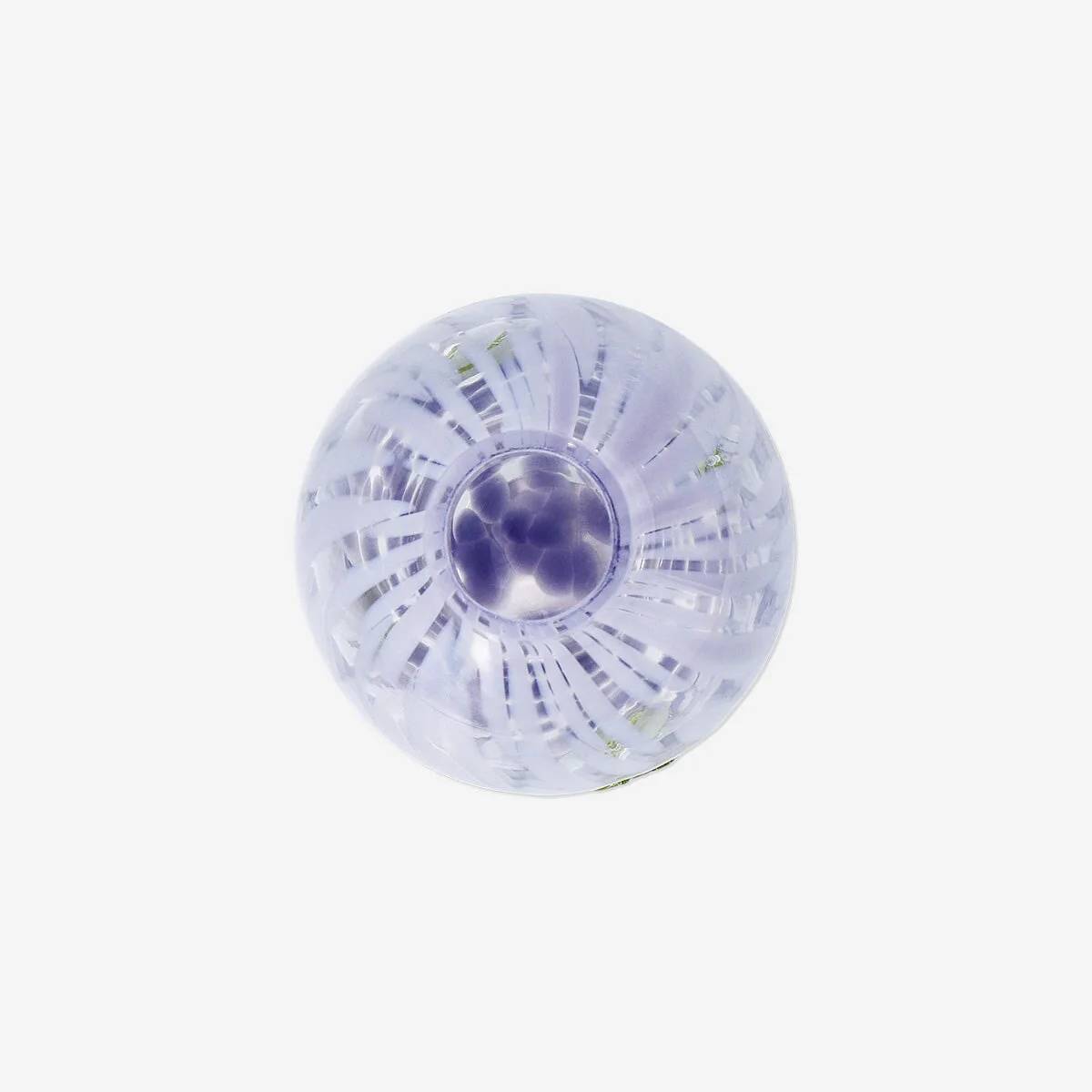 Vase Glass W Dots