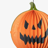 Hanging Deco Pumpkin With Face Xx Cm
