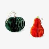 Hanging Deco Small Pumpkins 2Pcs