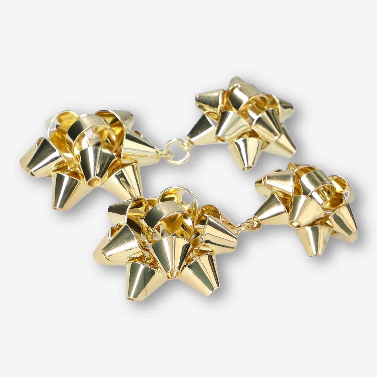 Earrings Gold Christmas Star