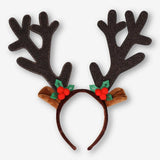 Headband With Antlers And Deco