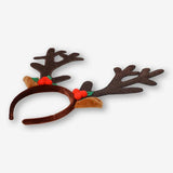 Headband With Antlers And Deco