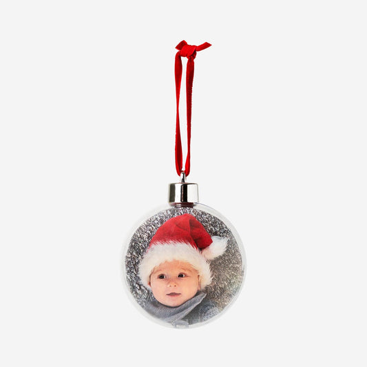 Diy Xmas Bauble For Photo