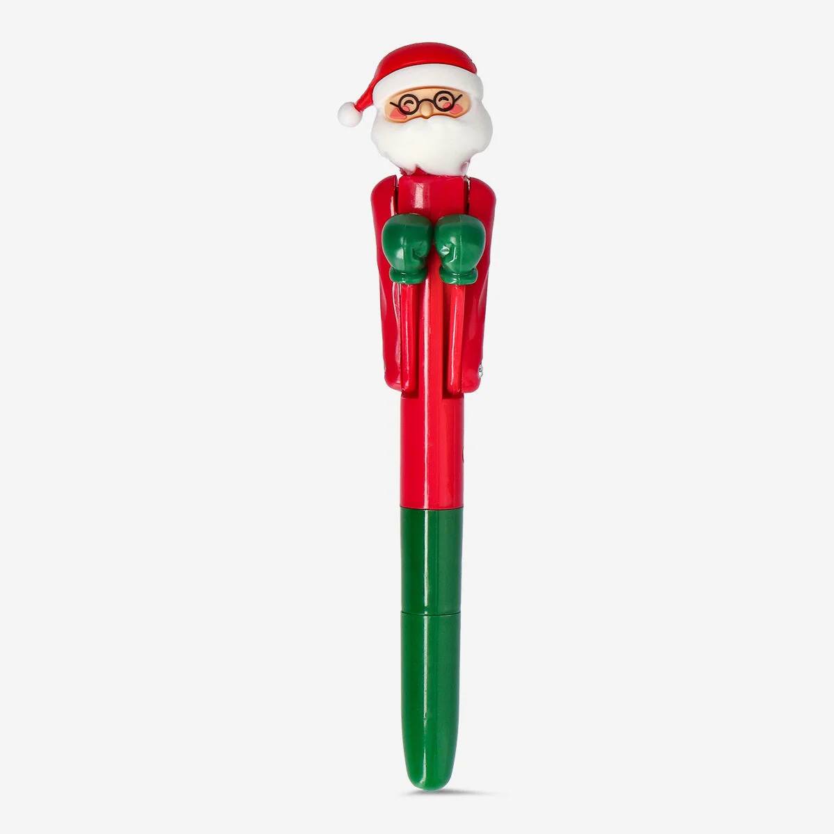 Punching Pen Santa