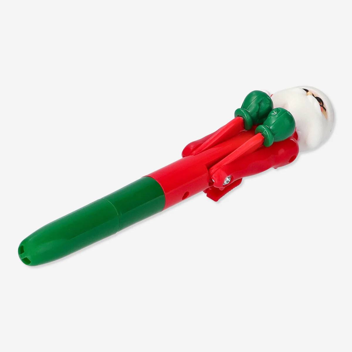 Punching Pen Santa