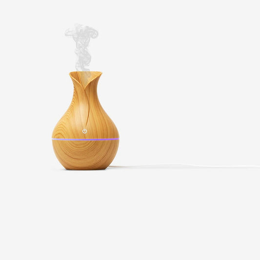 Humidifier W. Usb And Light Wood Look