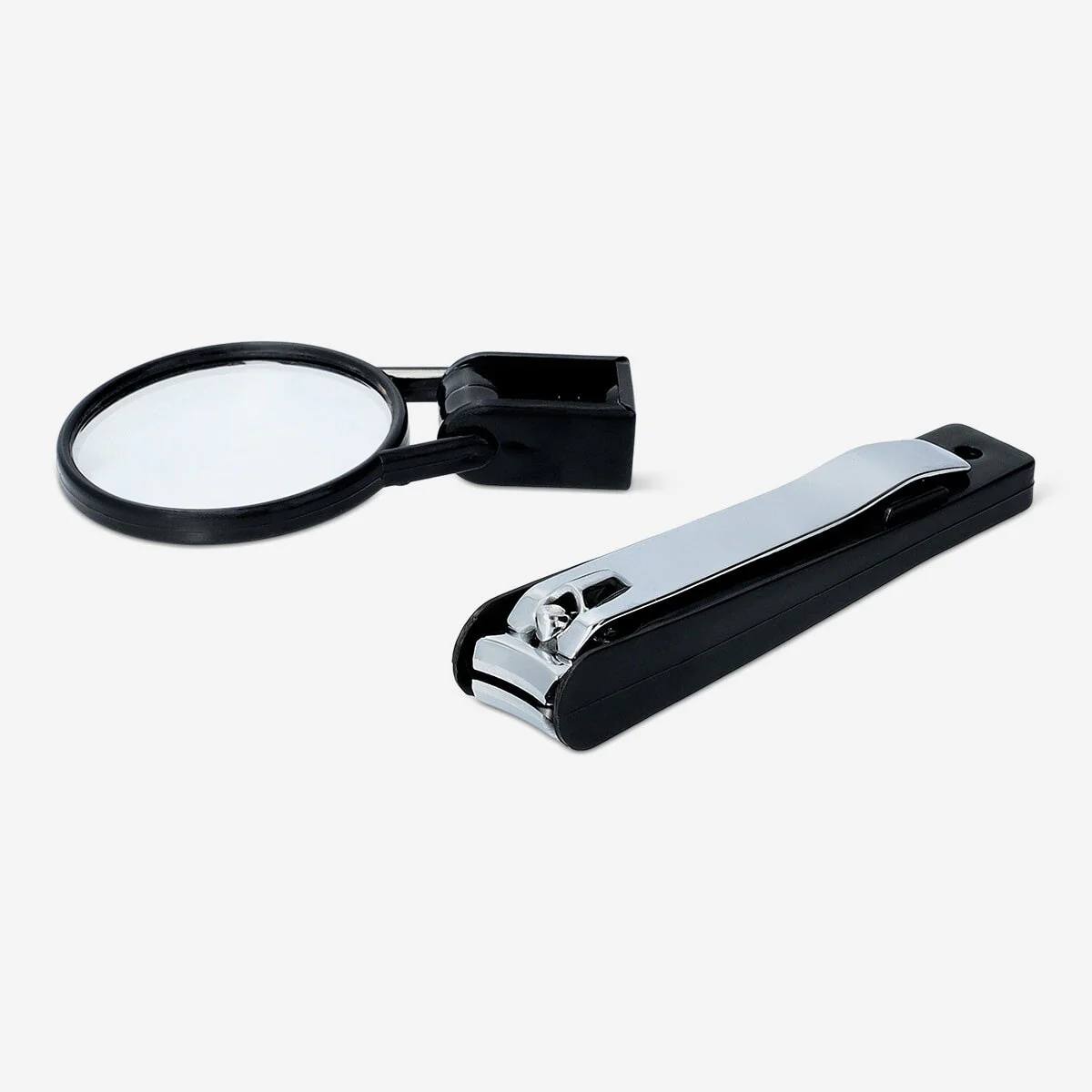 Nail Clipper W Magnifying Glass Intinbox