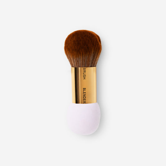 Make-Up Foundtn Brush+Blender Sponge 2-1