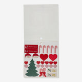 Decoration Stickers For Gifts 6 Sheets