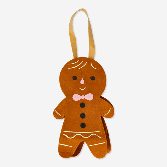 Bag Gingerbread Man Felt