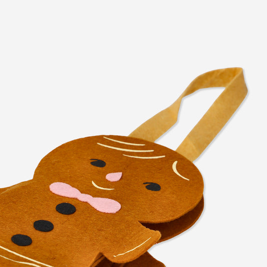 Bag Gingerbread Man Felt