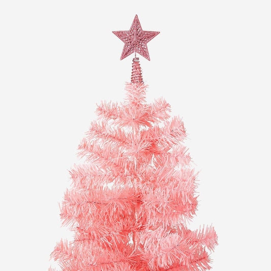 Christmas Tree Star 10 Cm Pink