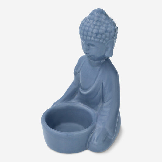 Tealight Holder Ceramic Buddha