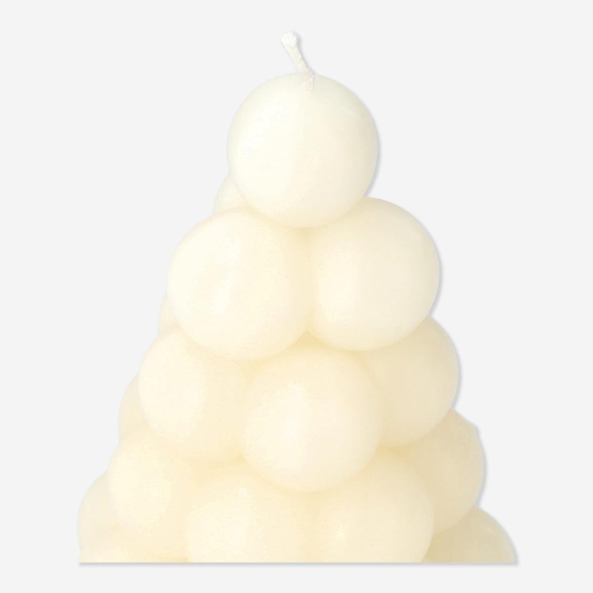 Candle Bubble Christmas Tree White