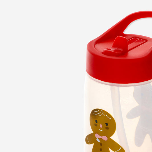 Bottle Drink 350Ml Kids Gingerbread Red