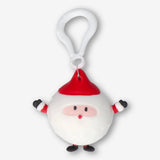 Keychain Press Pooping Santa