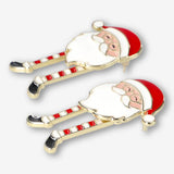 Earrings Santa W. Moving Legs