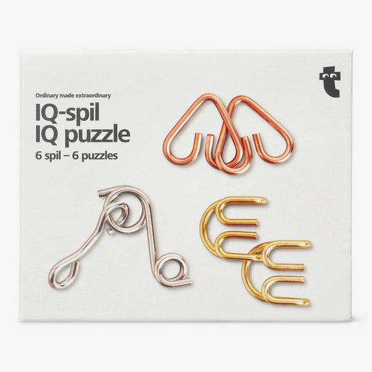Puzzle Iq Metal 6 Pcs