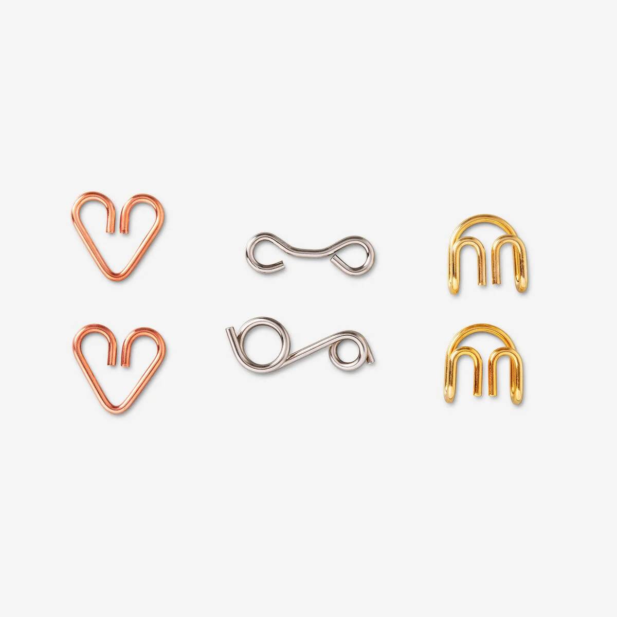 Puzzle Iq Metal 6 Pcs