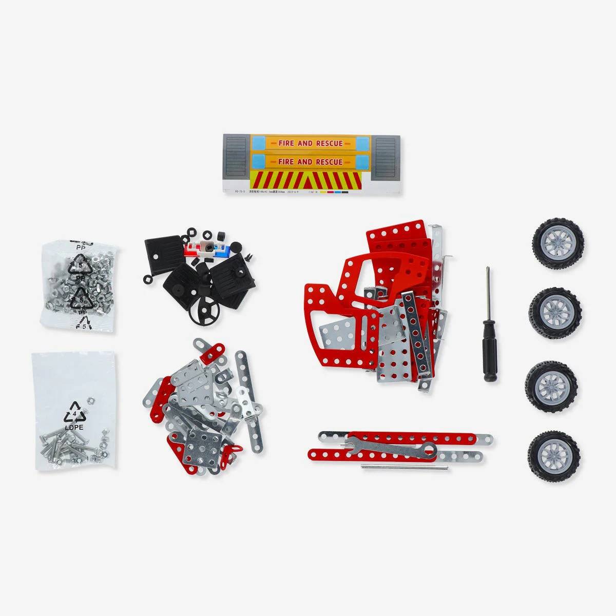 Diy Metal Firetruck