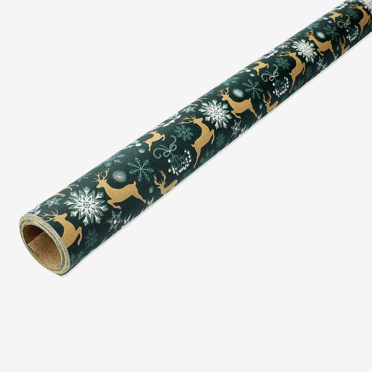 Wrapping Paper Craft Deer Print 400X70Cm