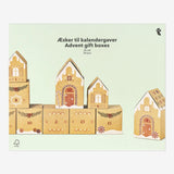 Gift Boxes Advent 24Boxes Mixed Houses