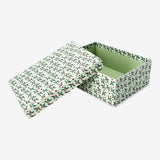 Gift Box Holly Print Large 21X16X7,5Cm