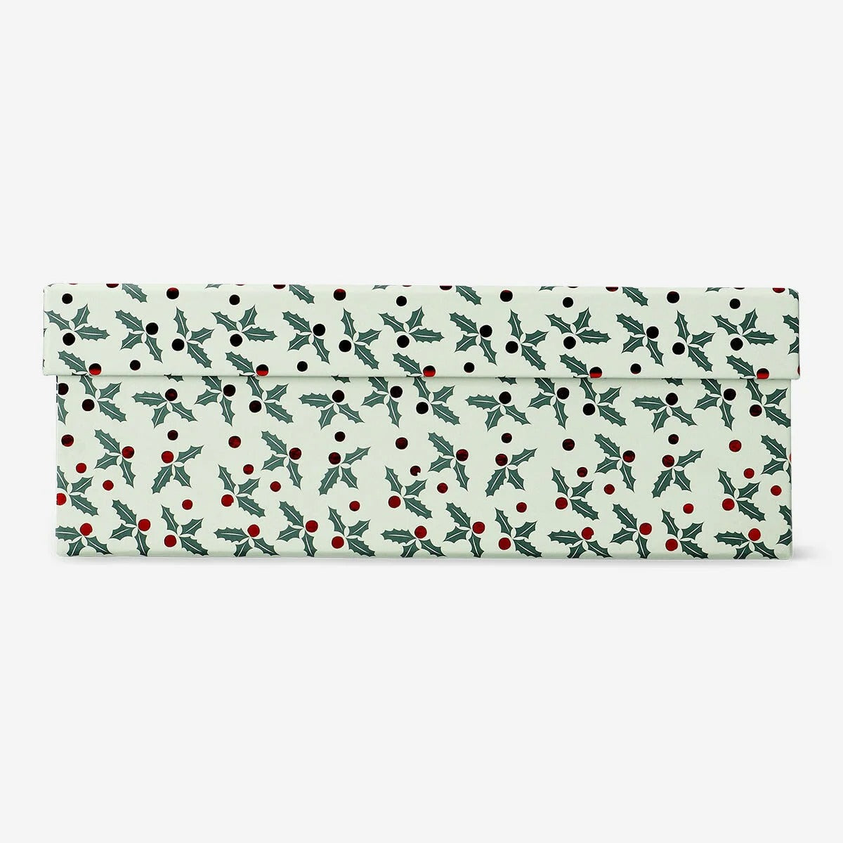 Gift Box Holly Print Large 21X16X7,5Cm