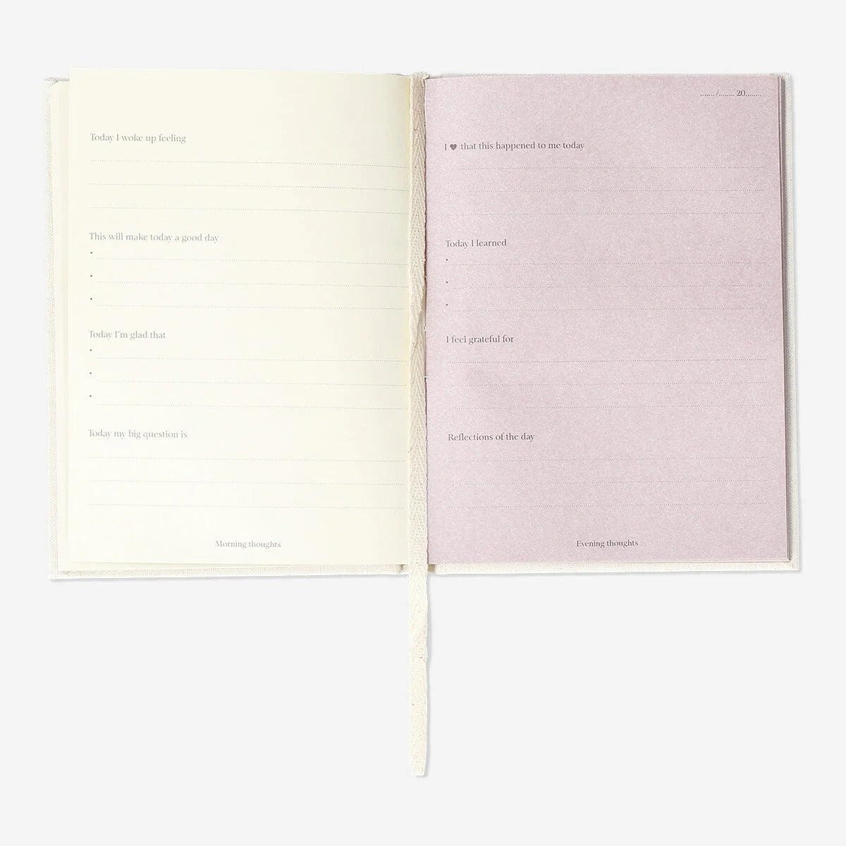 Planner Five Minute Diary Linen