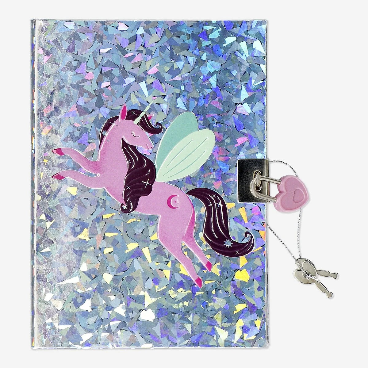 Diary W Lock Unicorn