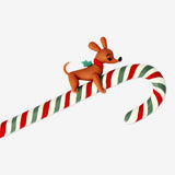 Pen Striped Candycane W. Dog