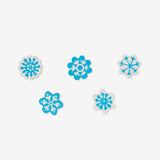 Erasers Snowflakes 5 Pcs