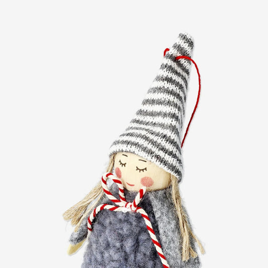 Elfs In Dress 12 Cm Grey