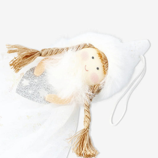 Angel Hanging Blond Hair With Bells